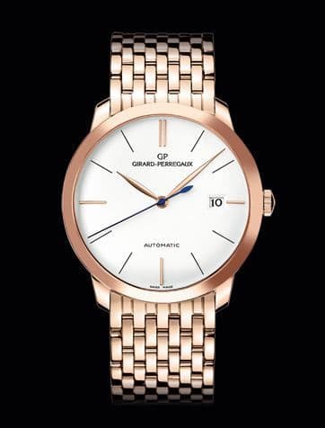 Girard-Perregaux 1966 38 Pink Gold / Silver / Bracelet