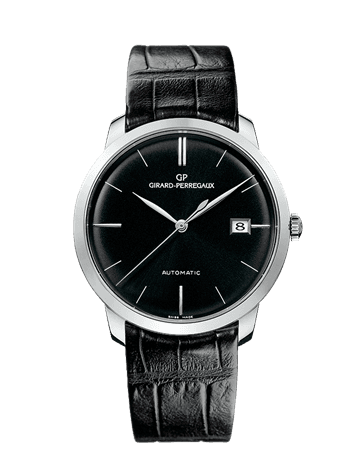 Girard-Perregaux 1966 38 White Gold / Black / Alligator