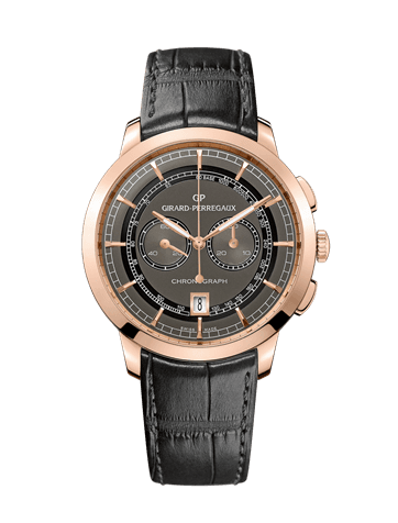 Girard-Perregaux 1966 Chronograph Pink Gold Grey