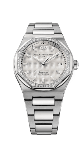 Girard-Perregaux Laureato 38 Automatic Stainless Steel / Diamond / Silver
