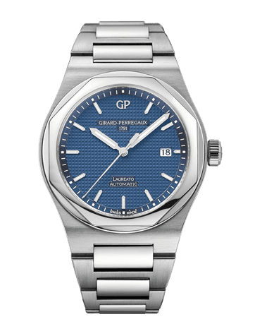 Girard-Perregaux Laureato 41 Automatic Stainless Steel / Blue