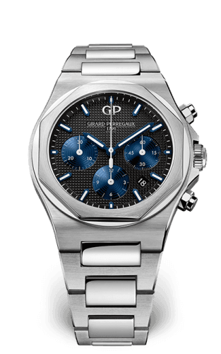 Girard-Perregaux Laureato 42 Chronograph Stainless Steel / Black / Bracelet