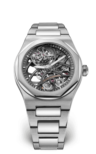 Girard-Perregaux Laureato 42 Flying Tourbillon Skeleton White Gold / Bracelet