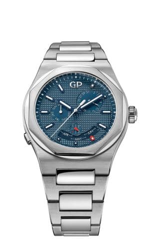 Girard-Perregaux Laureato Perpetual Calendar Stainless Steel / Blue