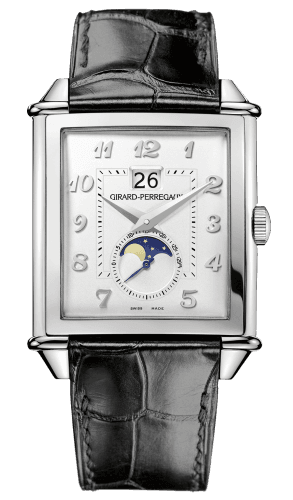Girard-Perregaux Vintage 1945 XXL Large Date and Moonphases Stainless Steel / Silver
