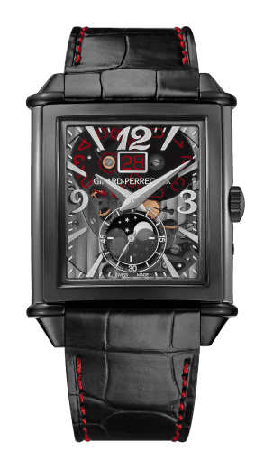 Girard-Perregaux Vintage 1945 XXL Large Date and Moonphases Titanium DLC / Grey Sapphire