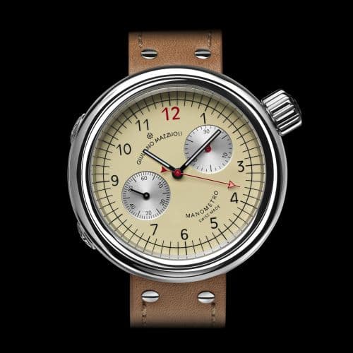 Giuliano Mazzuoli Manometro Chronograph Polished / Ivory