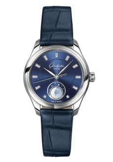 Glashütte Original Lady Serenade Luna Stainless Steel / Blue