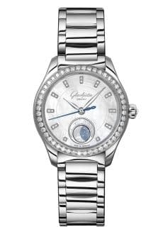 Glashütte Original Lady Serenade Luna Stainless Steel - Diamond / MOP / Bracelet