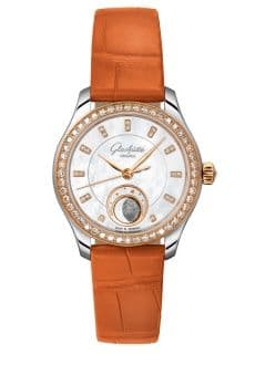 Glashütte Original Lady Serenade Luna Stainless Steel - Red Gold - Diamond / MOP