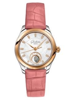 Glashütte Original Lady Serenade Luna Stainless Steel - Red Gold / MOP