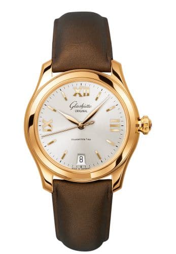Glashütte Original Lady Serenade Rose Gold / Silver / Calf / Calf - Folding