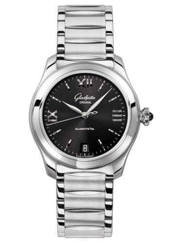 Glashütte Original Lady Serenade Stainless Steel / Black / Bracelet