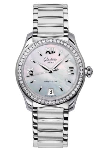Glashütte Original Lady Serenade Stainless Steel / Diamond / MOP / Bracelet