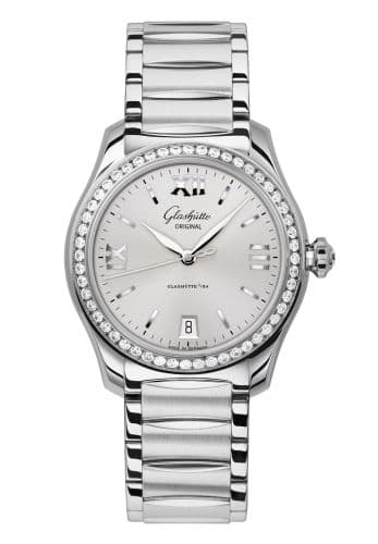 Glashütte Original Lady Serenade Stainless Steel / Diamond / Silver / Bracelet