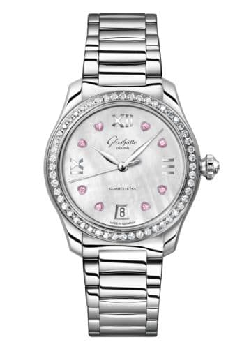 Glashütte Original Lady Serenade Stainless Steel / Diamond / Valentine's Day - Bracelet