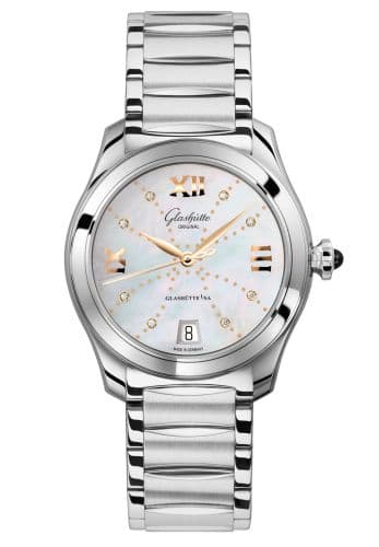 Glashütte Original Lady Serenade Stainless Steel / MOP - Index Line / Bracelet