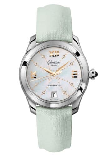 Glashütte Original Lady Serenade Stainless Steel / MOP - Index Line / Satin - Folding