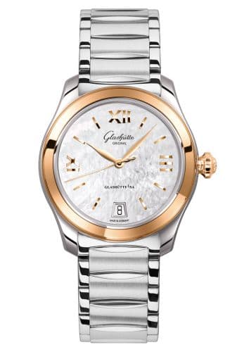 Glashütte Original Lady Serenade Stainless Steel - Rose Gold / MOP / Bracelet