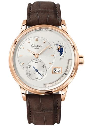 Glashütte Original PanoMatic Calendar Red Gold / Silver / Nubuck - Foldiong