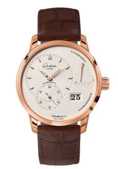 Glashütte Original PanoReserve Red Gold / Silver / Nubuck - Folding