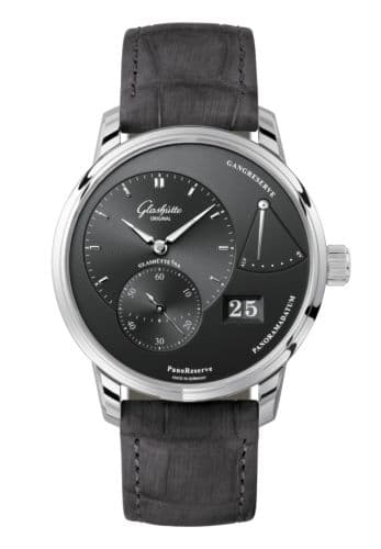 Glashütte Original PanoReserve Stainless Steel / Grey / Nubuck - Folding