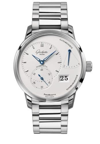 Glashütte Original PanoReserve Stainless Steel / Silver / Bracelet