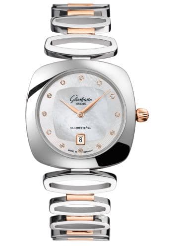 Glashütte Original Pavonina Bicolor MOP Diamond Bracelet