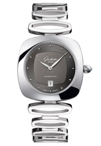 Glashütte Original Pavonina Date Stainless Steel / Grey / Bracelet
