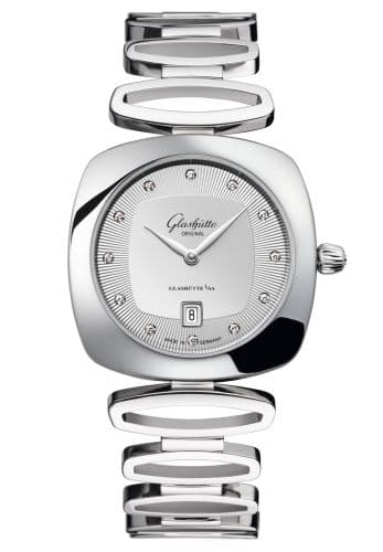 Glashütte Original Pavonina Date Stainless Steel / Silver / Bracelet