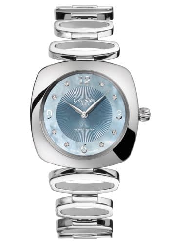 Glashütte Original Pavonina Stainless Steel / Blue MOP / Bracelet