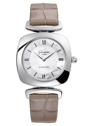 Glashütte Original Pavonina Stainless Steel / MOP / Alligator