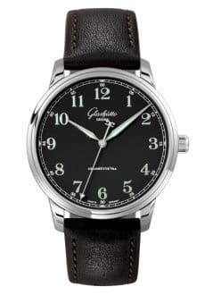 Glashütte Original Senator Excellence Stainless Steel / Black / Calf - Folding