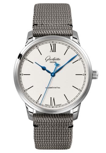 Glashütte Original Senator Excellence Stainless Steel / Silver / Synthetic