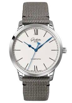 Glashütte Original Senator Excellence Stainless Steel / Silver / Synthetic - Folding