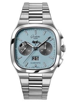 Glashütte Original Seventies Chronograph Panorama Date Ocean Breeze / Bracelet