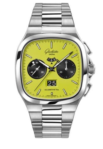 Glashütte Original Seventies Chronograph Panorama Date Stainless Steel / Fusion / Bracelet