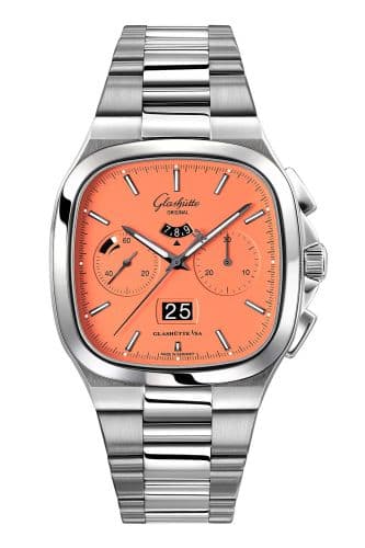 Glashütte Original Seventies Chronograph Panorama Date Vibing Orange / Bracelet