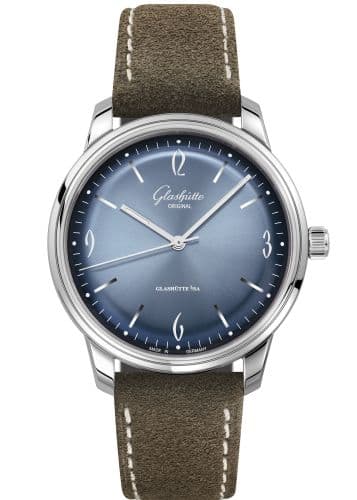 Glashütte Original Sixties Stainless Steel / Glacier Blue / Pin / Annual Edition
