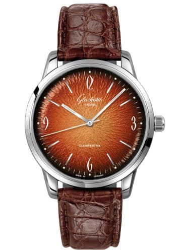 Glashütte Original Sixties Stainless Steel / Orange / Calf / Alligator / Annual Edition