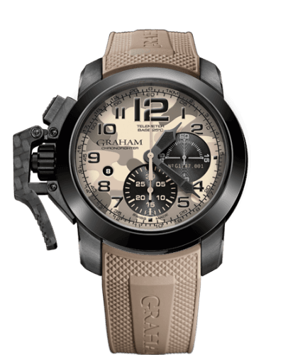 Graham Chronofighter Oversize Black Arrow