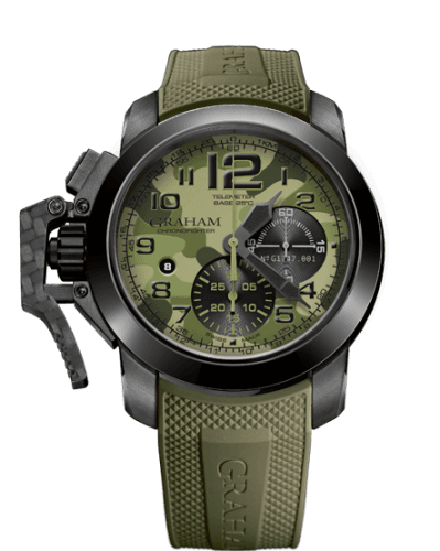 Graham Chronofighter Oversize Black Arrow