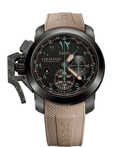 Graham Chronofighter Oversize Golden Dune