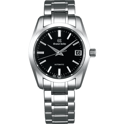 Grand Seiko Automatic Date Stainless Steel / Black / Bracelet