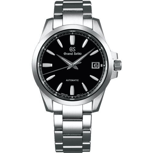 Grand Seiko Automatic Date Stainless Steel / Black / Bracelet