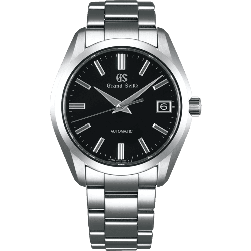 Grand Seiko Automatic Date Stainless Steel / Black / Bracelet
