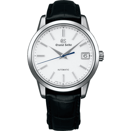 Grand Seiko Automatic Date Titanium / White / Bracelet / First Grand Seiko