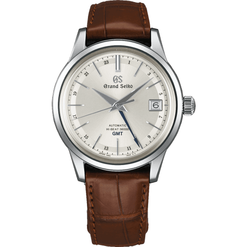Grand Seiko Automatic Hi Beat 36000 GMT Stainless Steel / Silver / Strap
