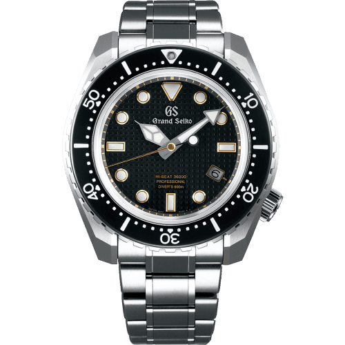 Grand Seiko Automatic Hi-Beat 36000 Professional 600 m Diver's Titanium / Black / Bracelet