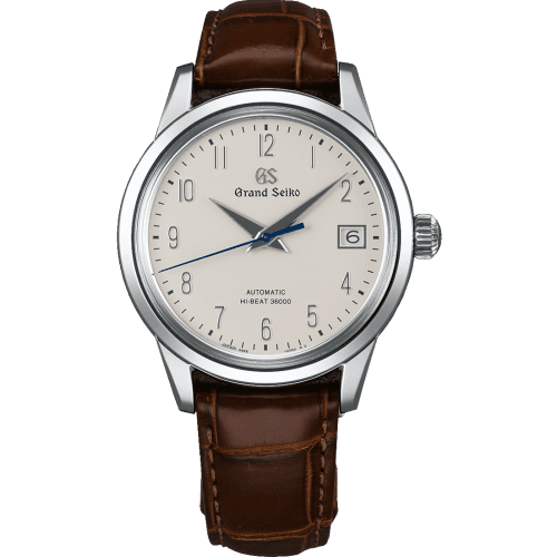 Grand Seiko Automatic Hi Beat 36000 Stainless Steel / Ivory Arabic / Strap